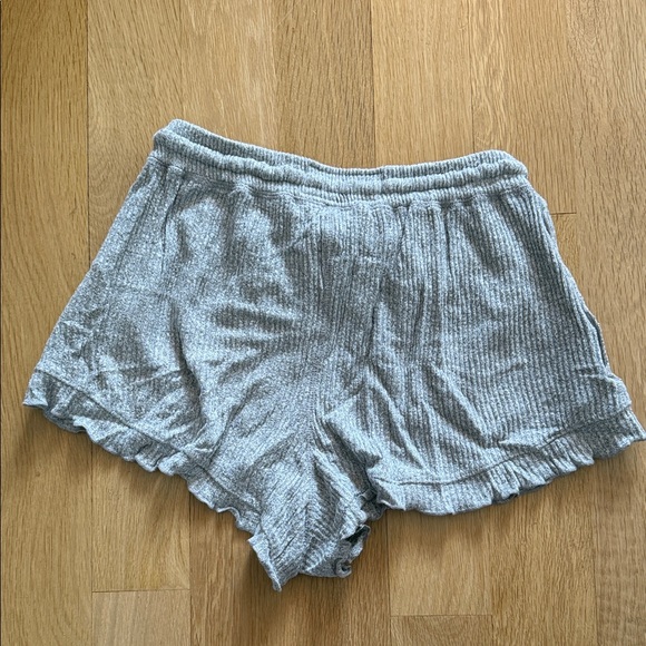 Abercrombie & Fitch Gray Lace Trim Pajama Set - Picture 8 of 8